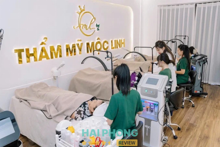 spa phun xăm thẩm mỹ ở Hải Phòng Mộc Linh 1