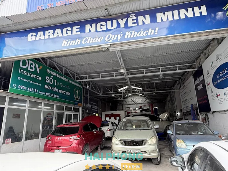 Garage ô tô ở Hải Phòng