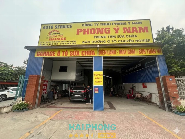 Gara ô tô Phong Ý Nam ở Hải Phòng