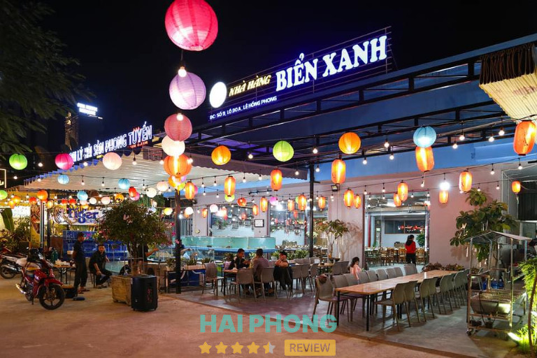 Nhà hàng hải sản Biển Xanh - P. Gia Viên
