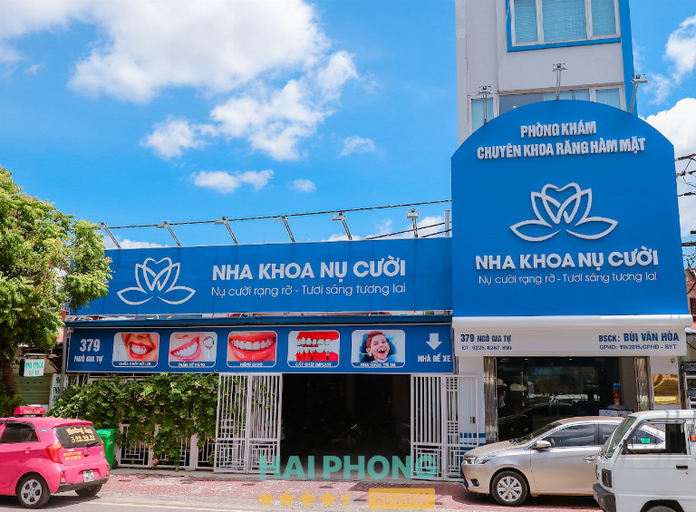Bài viết đánh giá về Nha Khoa Nụ Cười: 379 Ngô Gia Tự, P. Hải An, Hải Phòng