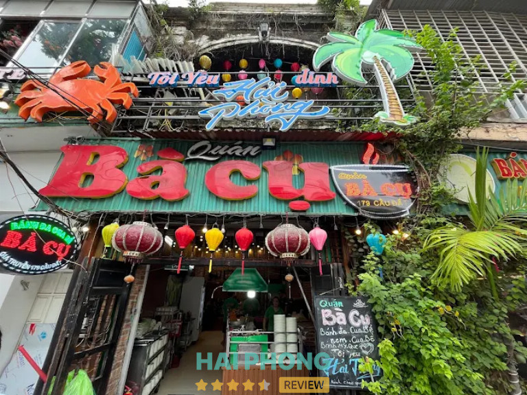 Quán Bánh Đa Cua Bà Cụ Hải Phòng