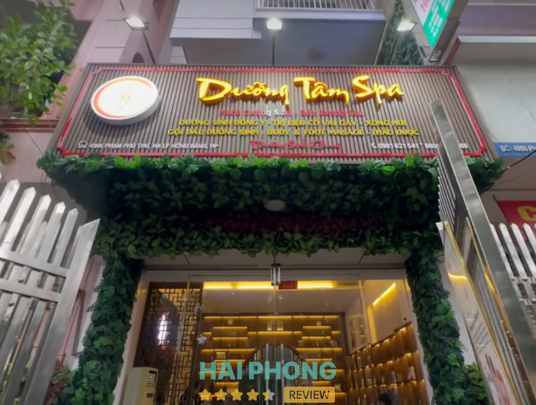 Tiệm gội đầu dưỡng sinh ở Hải Phòng Dưỡng Tâm Spa