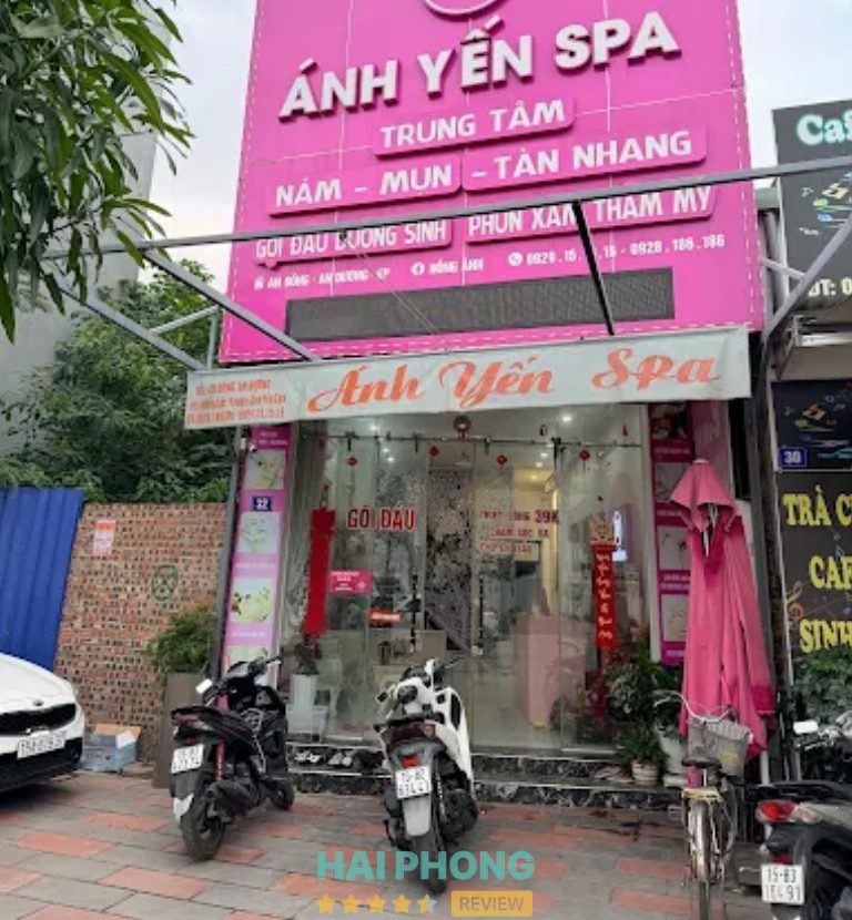 Ánh Yến Spa gội đầu dưỡng sinh ở Hải Phòng