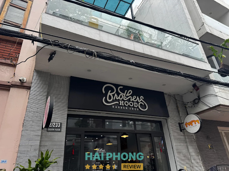 Brothers Barber Hood cắt tóc nam ở Hải Phòng