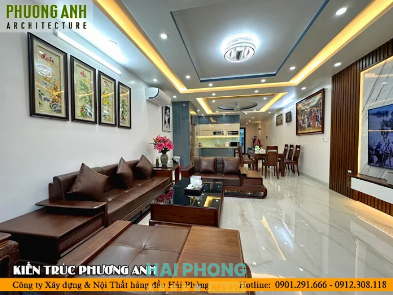 Kiến Trúc Phương Anh Công ty thiết kế nhà đẹp ở Hải Phòng