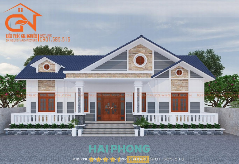 Kiến Trúc Gia Nguyễn thiết kế nhà đẹp ở Hải Phòng