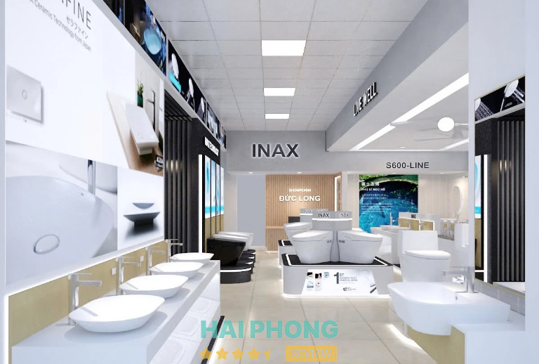 cửa hàng thiết bị vệ sinh Đức Long ở Hải Phòng