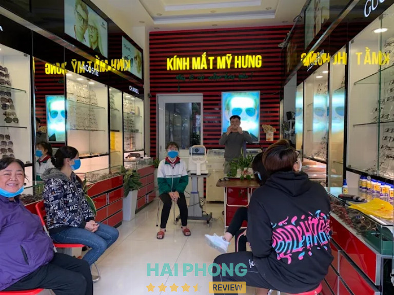 Địa chỉ cắt kính cận ở Hải Dương Kính Mắt Mỹ Hưng