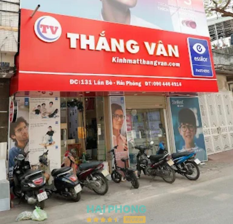 Kính Mắt Thắng Vân cắt kính cận giá rẻ ở Hải Phòng