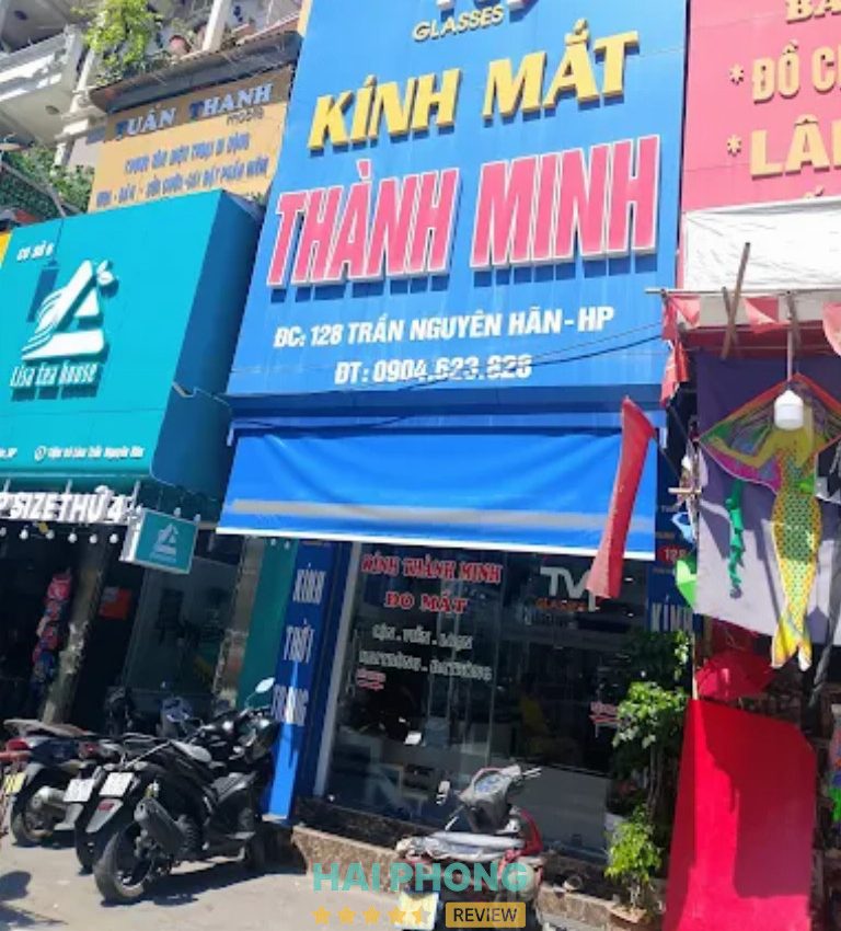 Kính Mắt Thành Minh cắt kính cận tại Hải Phòng