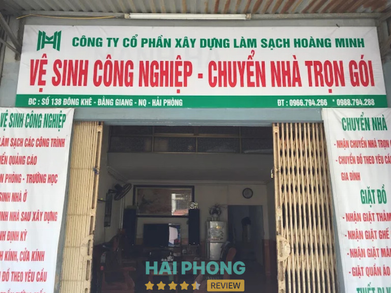 Vệ Sinh Công Nghiệp Hoàng Minh Hải Phòng