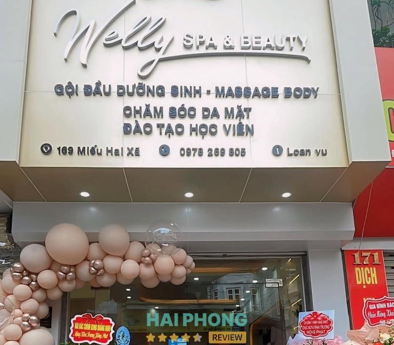 Welly Spa gội đầu dưỡng sinh ở Lê Chân