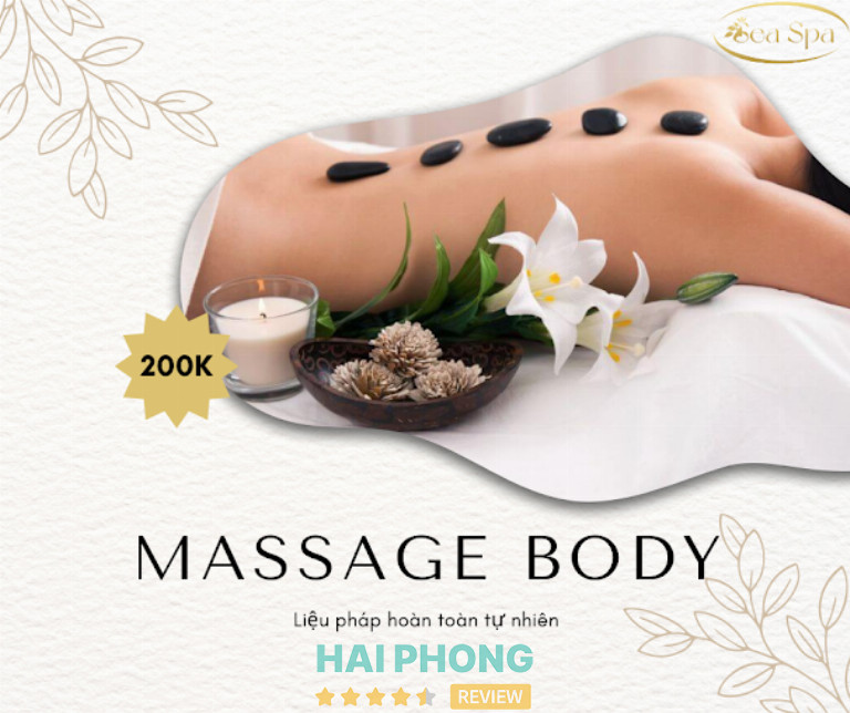 Sea Spa - Gội đầu dưỡng sinh , massage body – 41 Nguyễn Thượng Mẫn, Thành Đông, Hải Phòng 170000, Việt Nam