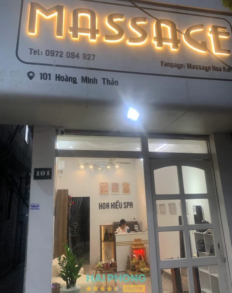 Spa Hoa Kiều massage body trị liệu ở Hải Phòng