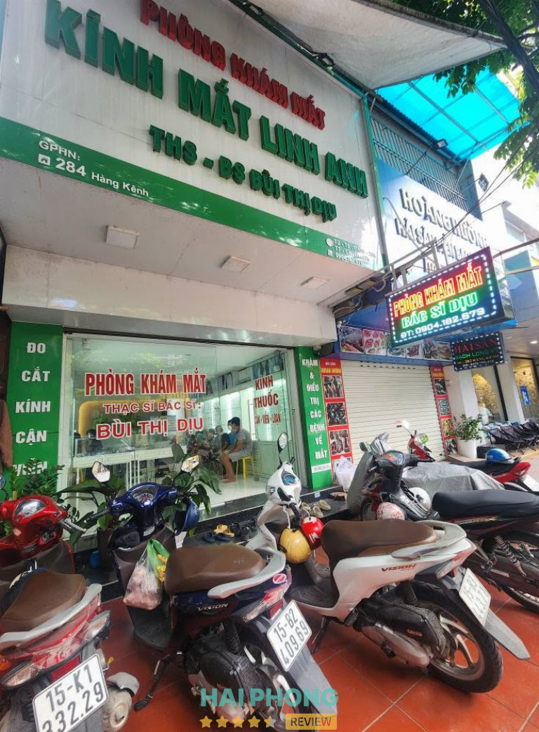 Phòng khám mắt ThS. BS Bùi Thị Dịu (Kính Mắt Linh Anh) - Lê Chân