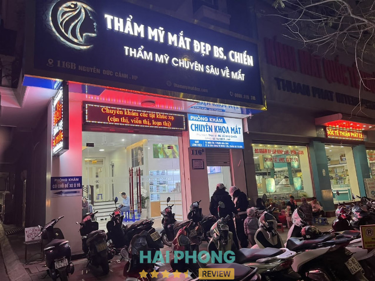 Phòng khám Mắt Bác sĩ Chiến - Lê Chân