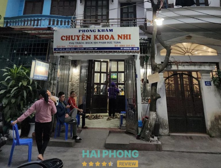 Phòng Khám Chuyên Khoa Nhi Số 10 Đinh Nhu Hải Phòng