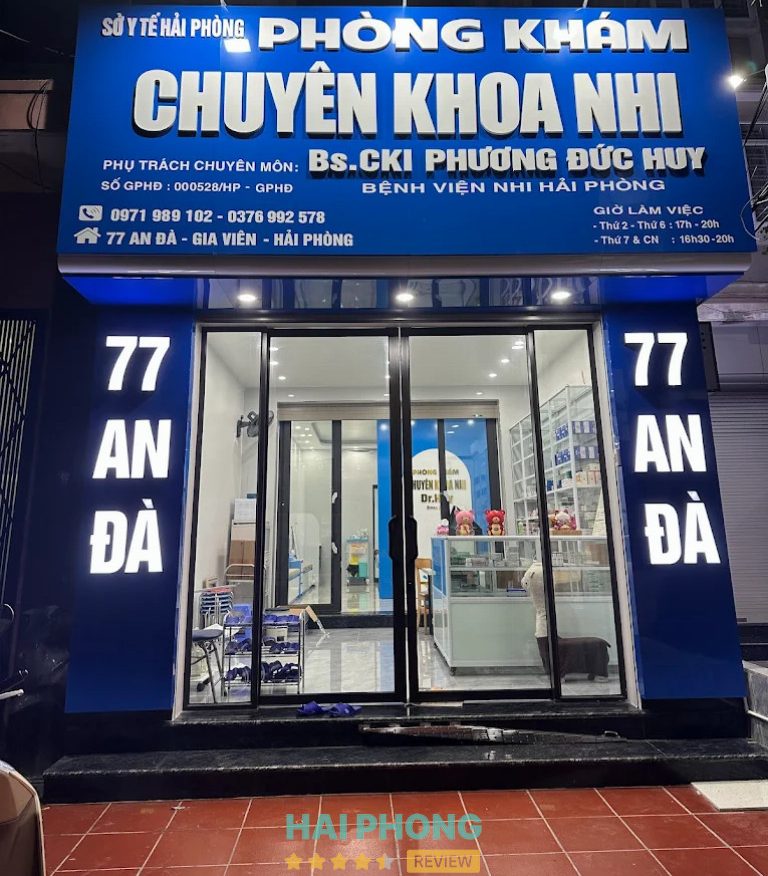 Phòng Khám Chuyên Khoa Nhi 77 An Đà Hải Phòng