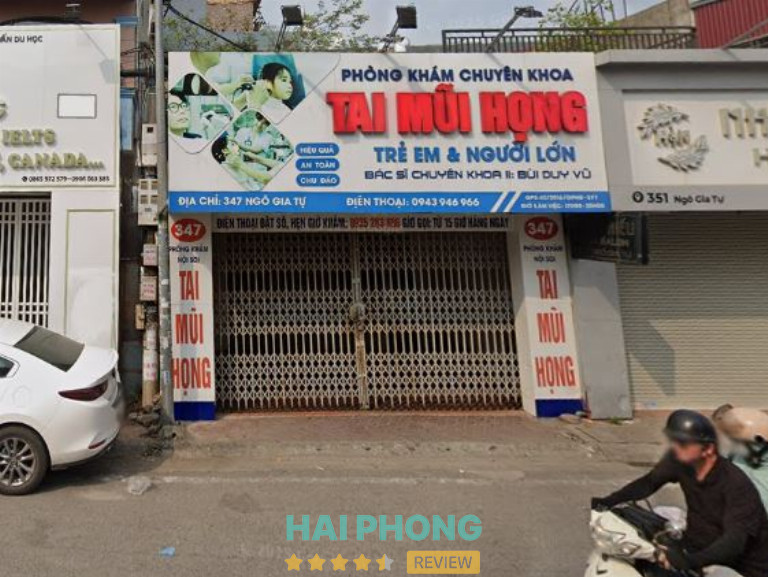 Phòng Khám Nội Soi Tai Mũi Họng BS Bùi Duy Vũ – 357 Ngô Gia Tự, Hải An, Hải Phòng, Việt Nam