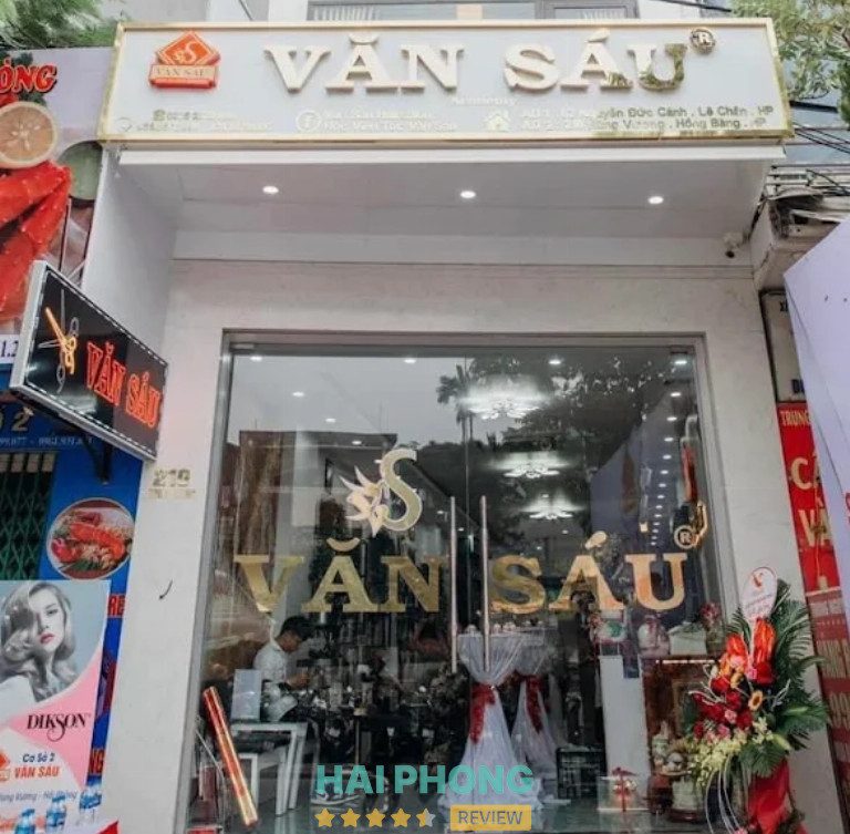 Salon tóc Văn Sáu ở Hồng Bàng