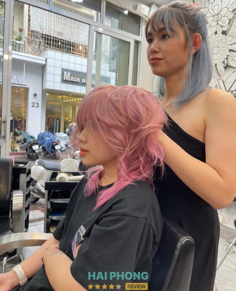 Salon cắt tóc ở Hồng Bàng