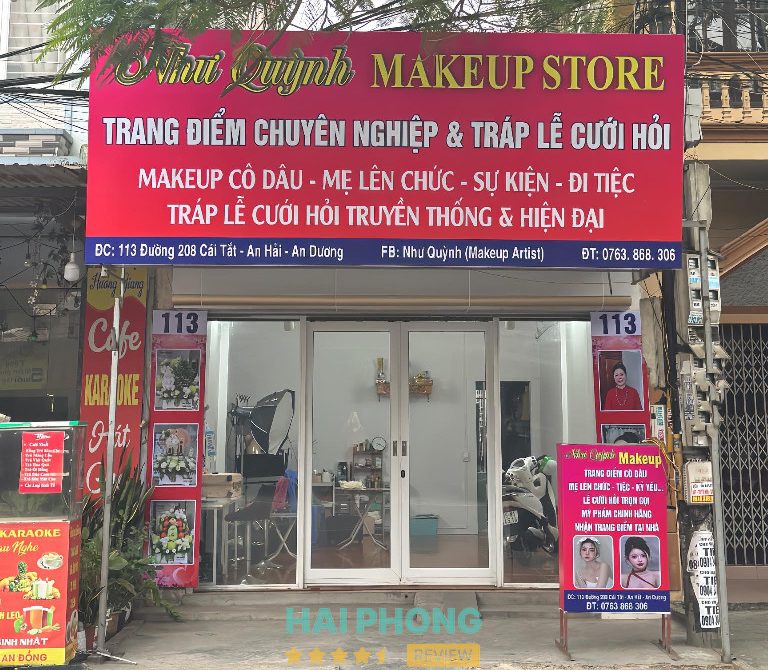 Như Quỳnh Makeup Store trang điểm dự tiệc tại Hải Phòng 