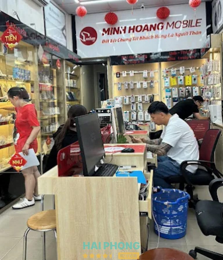 Tiệm sửa điện thoại ở Hải Phòng Minh Hoàng Mobile
