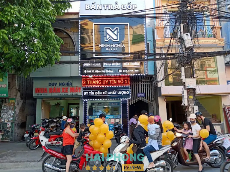quán sửa điện thoại ở Hải Phòng Minhnghiamobile