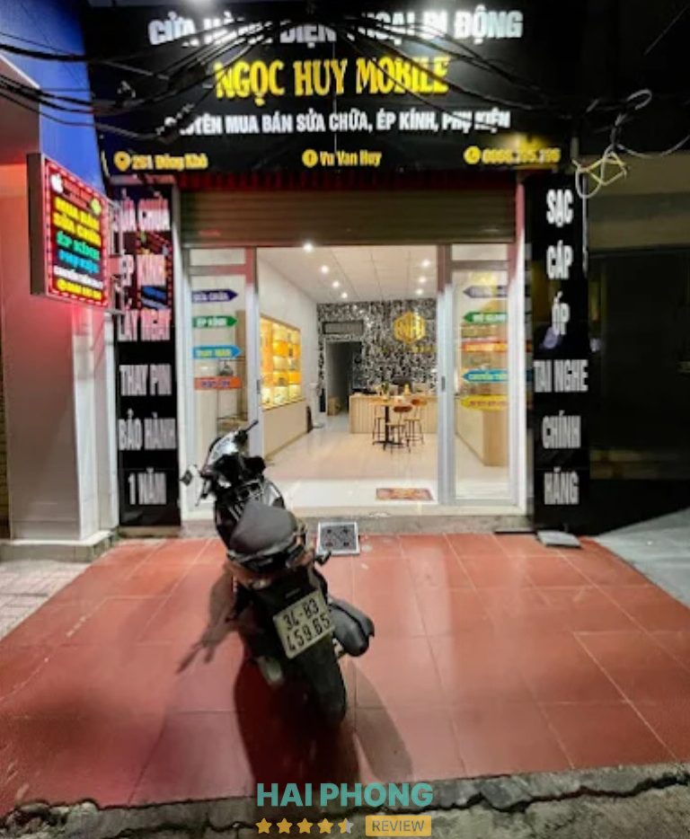 Ngọc Huy Mobile chỗ sửa điện thoại uy tín ở hải phòng
