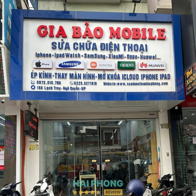 Gia Bảo Mobile sửa điện thoại ở hải phòng