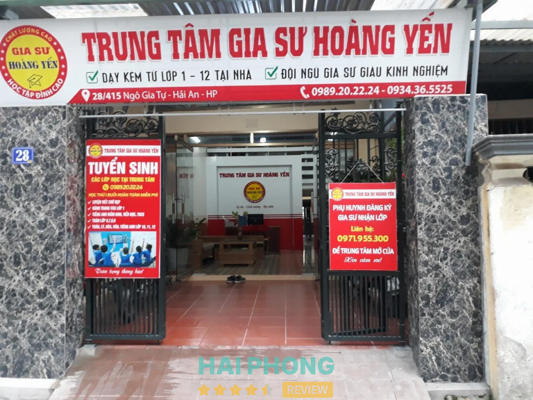 Trung tâm luyện viết chữ đẹp ở Hải Phòng Gia Sư Hoàng Yến