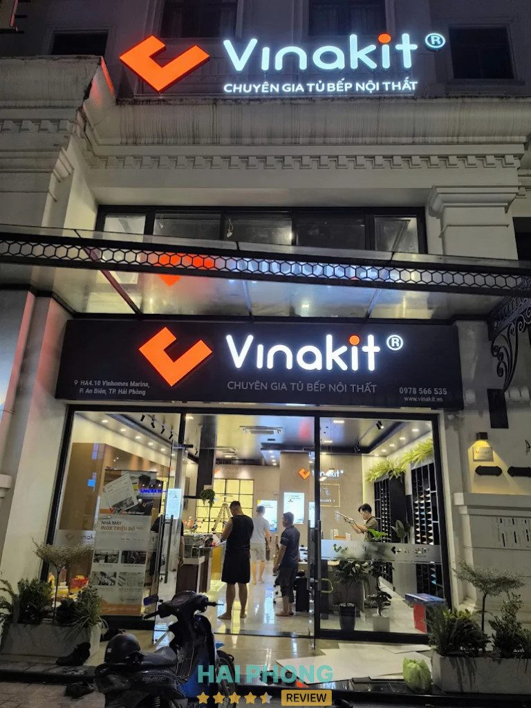 Bài đánh giá về Vinakit Hải Phòng - Chuyên gia tủ bếp, nội thất