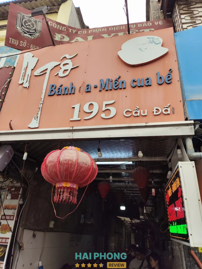 Bài đánh giá về Bánh Đa Cua Bể Ngõ 195 Cầu Đất, Hải Phòng