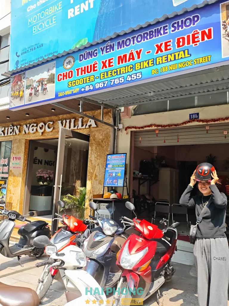 Bài đánh giá về Dũng Yến Motorbike Shop, Hải Phòng (Cho thuê xe máy ở Cát Bà)