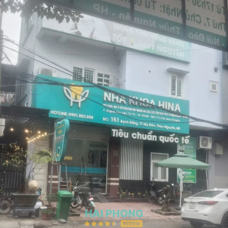 Bài đánh giá về Nha Khoa Hina, Thuỷ Nguyên, Hải Phòng của Bác sĩ Hiệp