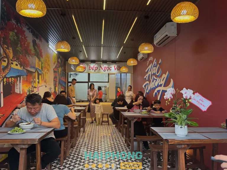 Bát bánh đa cua tại Bếp Ngọc Vân