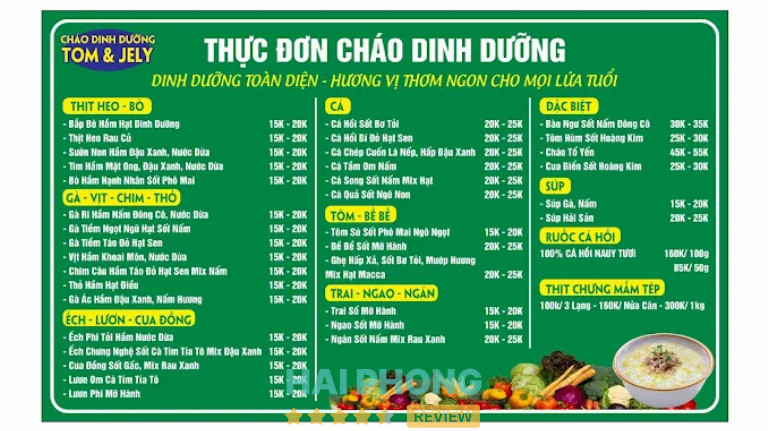 Cháo Dinh Dưỡng Tom&Jely – hình ảnh 2