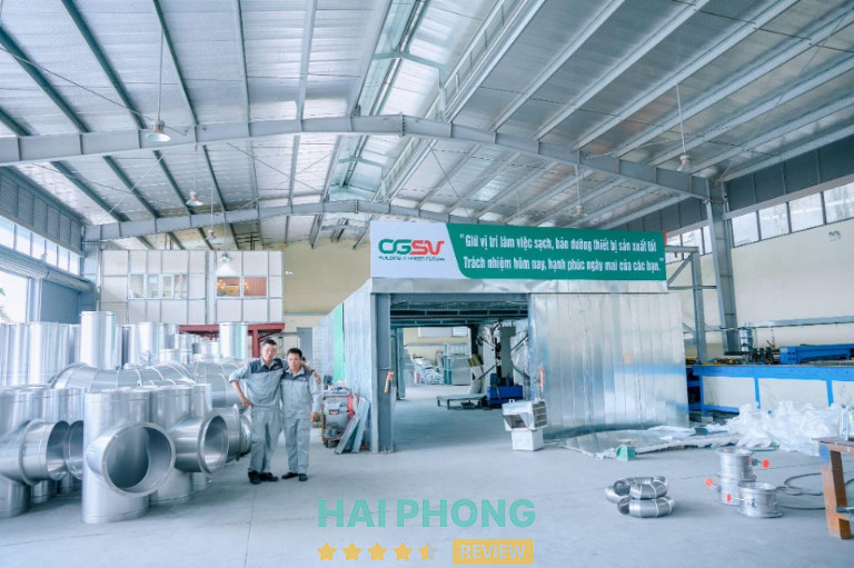 Sao Việt – Xưởng gia công ống gió HVAC